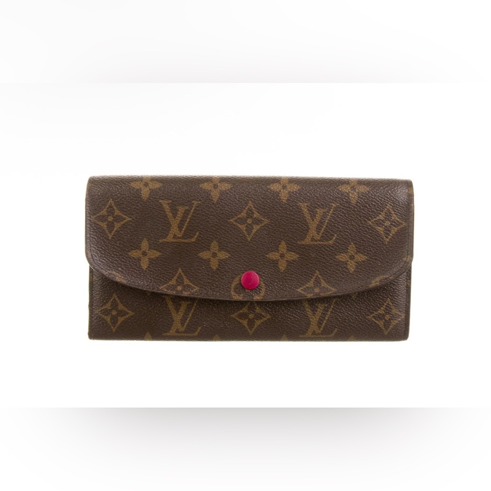 Louis Vuitton Emilie Monogram Wallet COA
